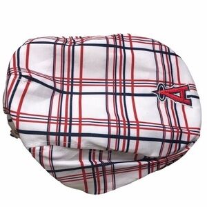 NWOT - ANGELS Plaid Baseball Newsboy Style Cap Hat